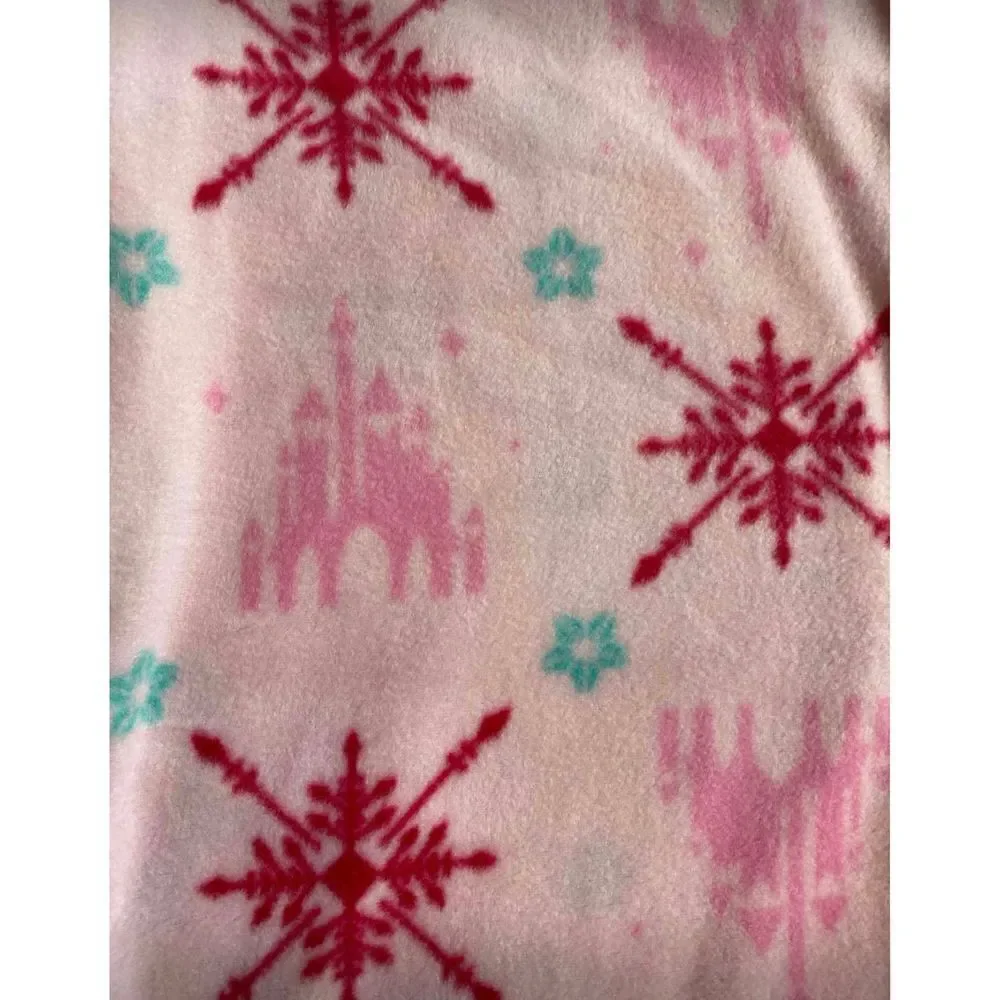 Disney Girls Size 10/12 Princes 2 Piece “Time To Sparkle” Pajama Set